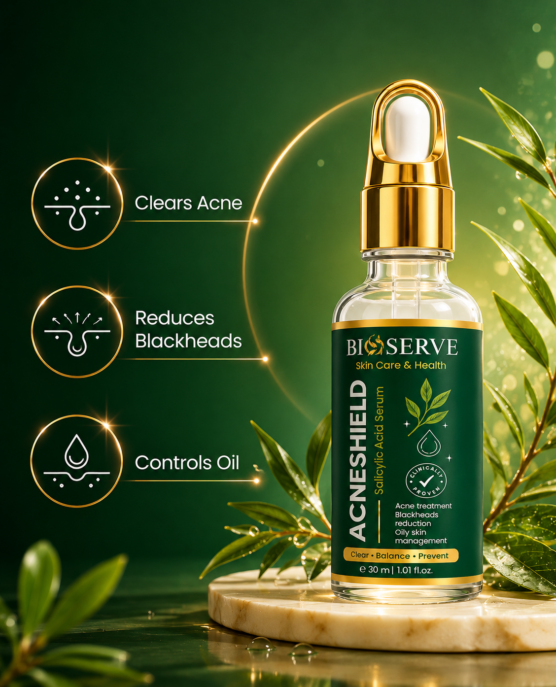 Elates's AcneShield Serum