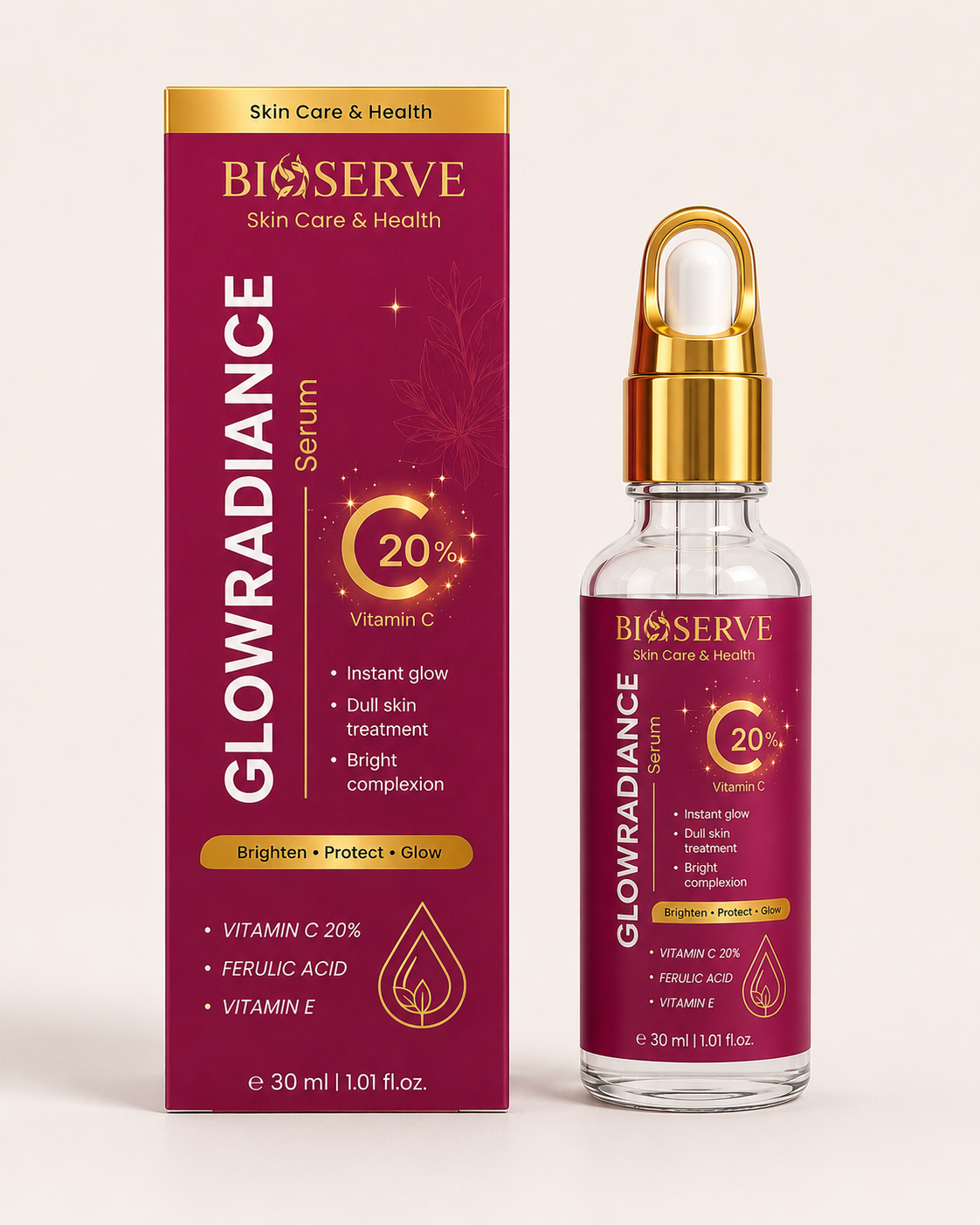 Elates's GlowRadiance Serum