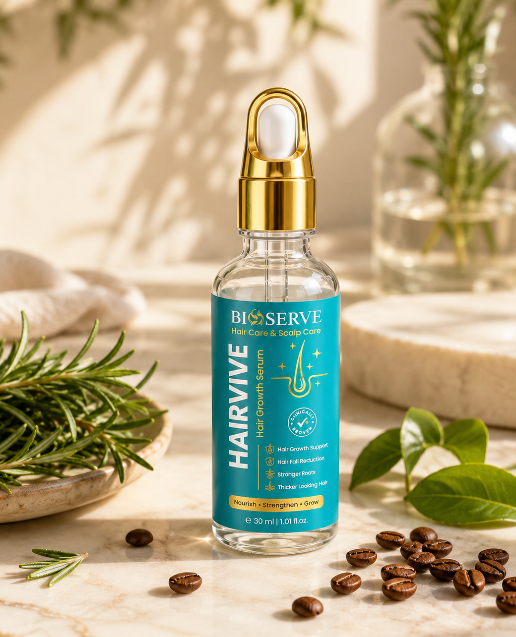 Elates's HairVive Serum