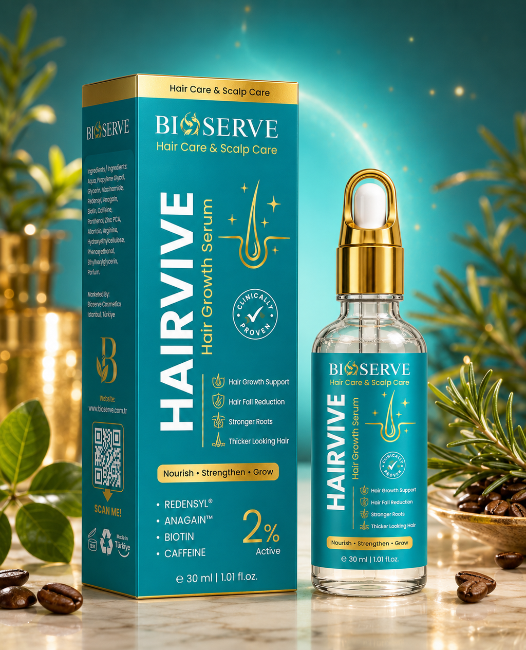 Elates's HairVive Serum