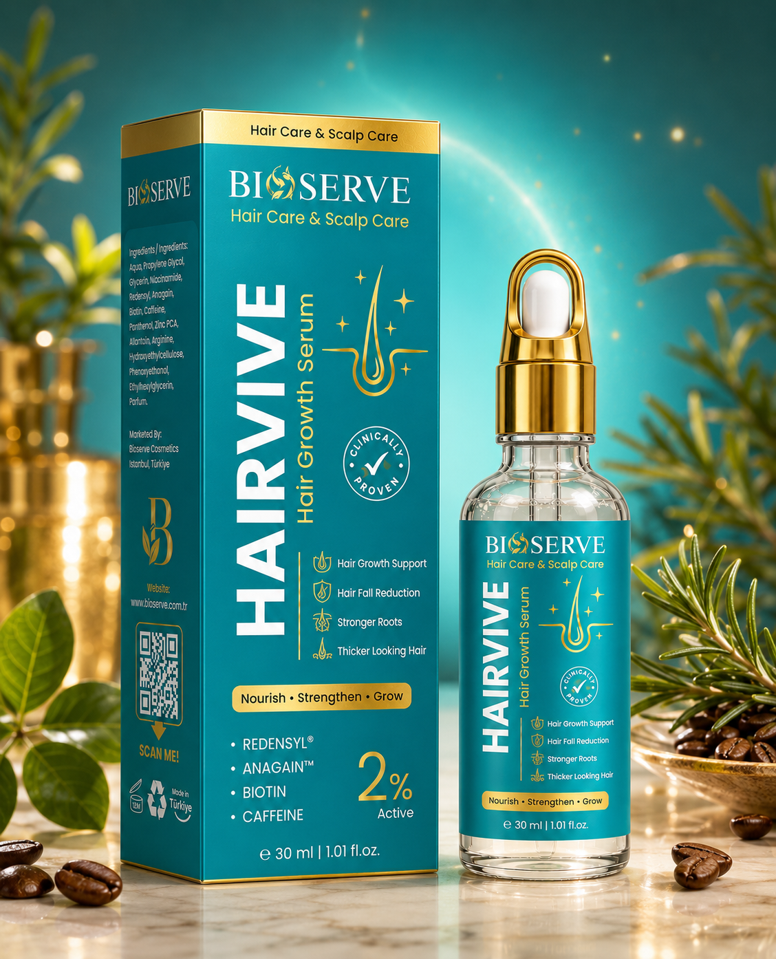 Elates's HairVive Serum