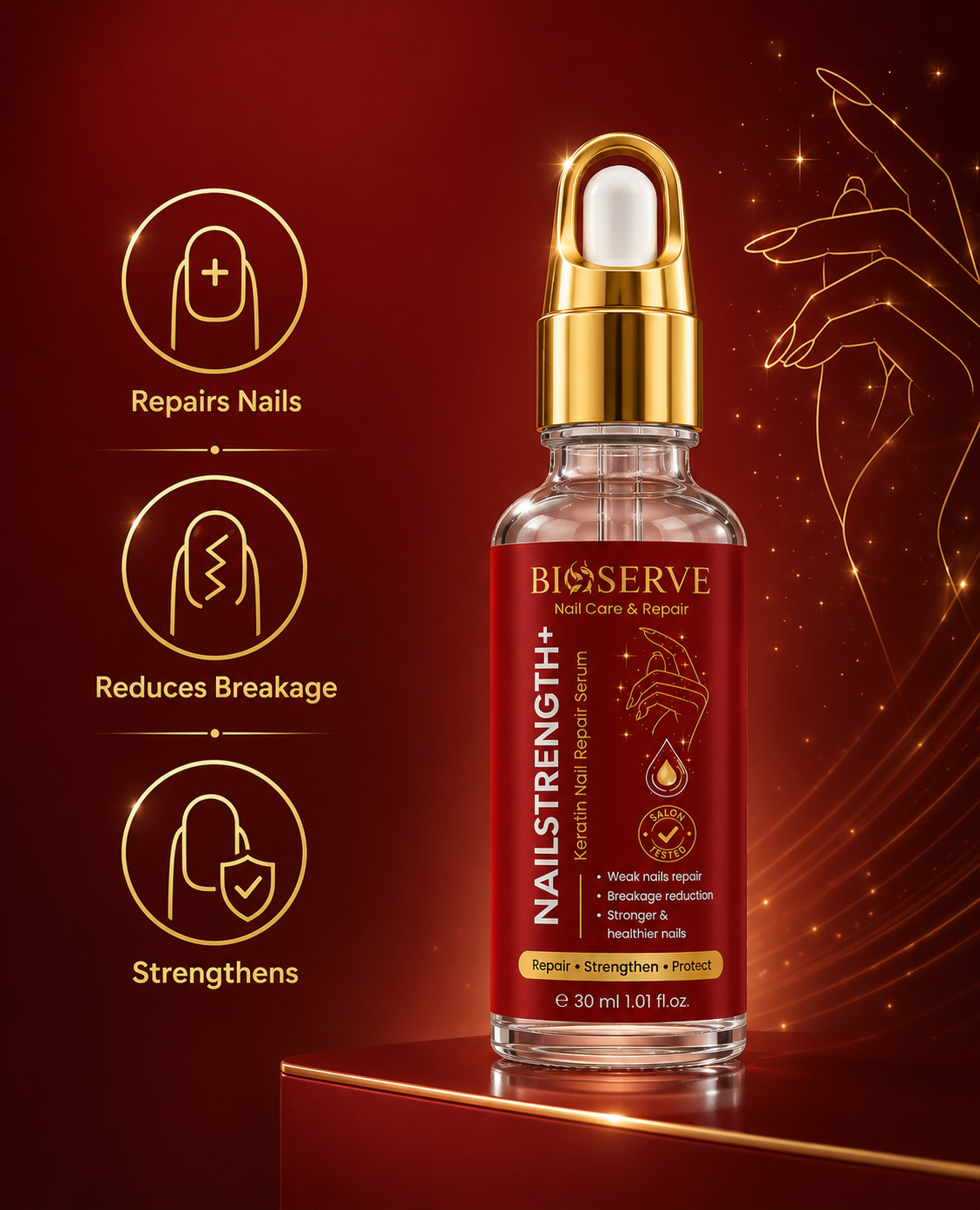 Elates's NailStrength Serum