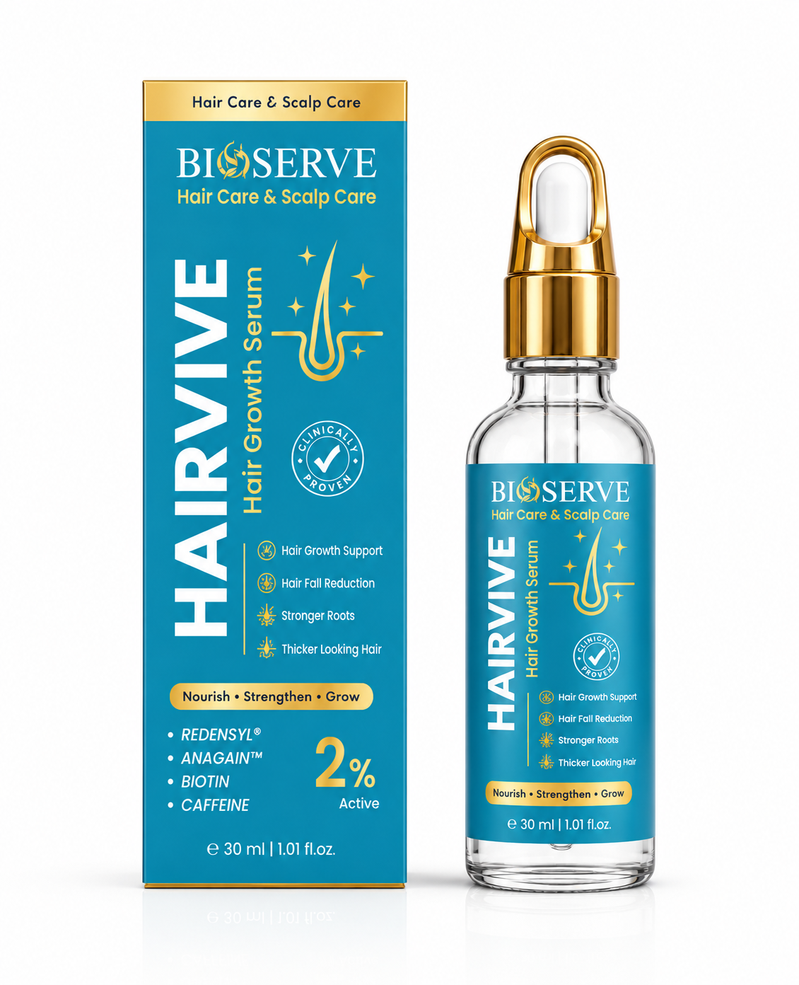 Elates's HairVive Serum