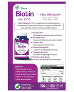 Elate’s Biotin with Zinc Supplement