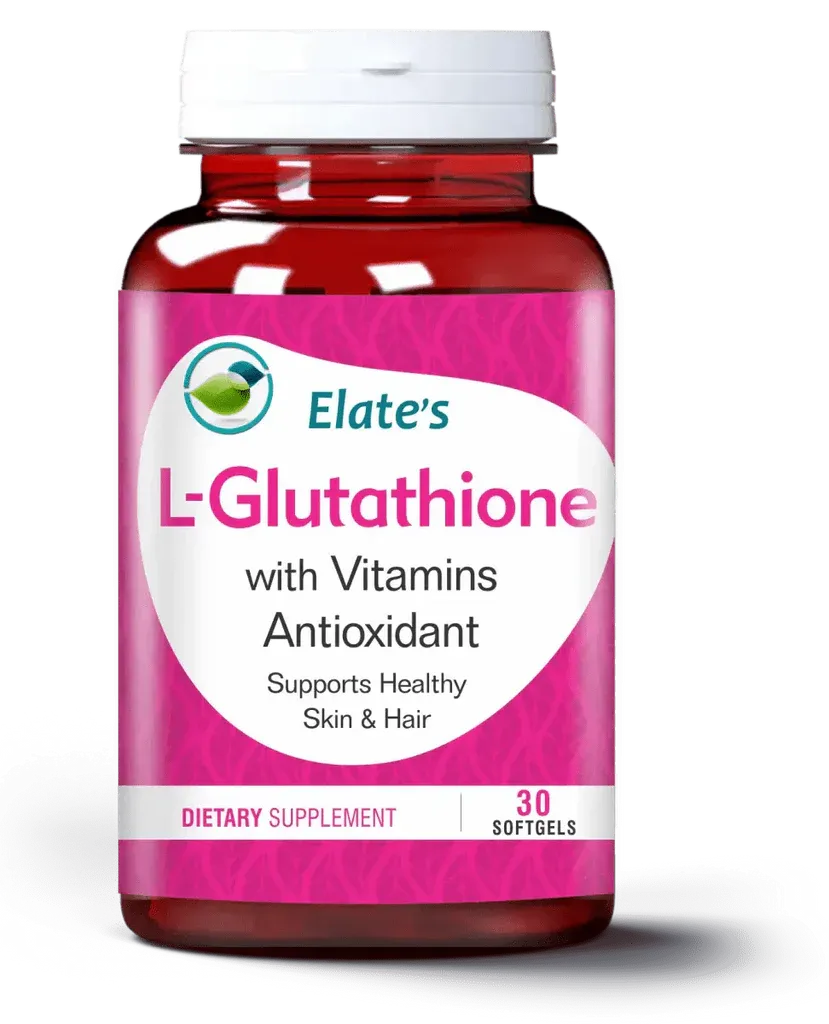 Elate’s L-Glutathione with Supporting Vitamins