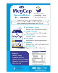 4in1 MegCap Magnesium Complex Supplement