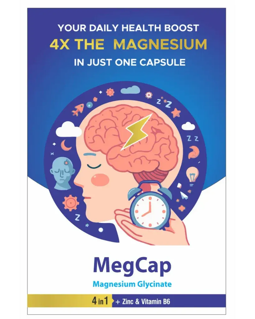 4in1 MegCap Magnesium Complex Supplement
