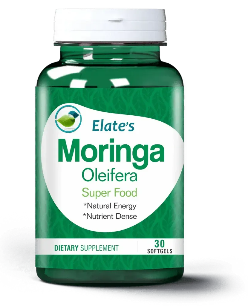 Elate’s Moringa Oleifera 500 mg Herbal Supplement