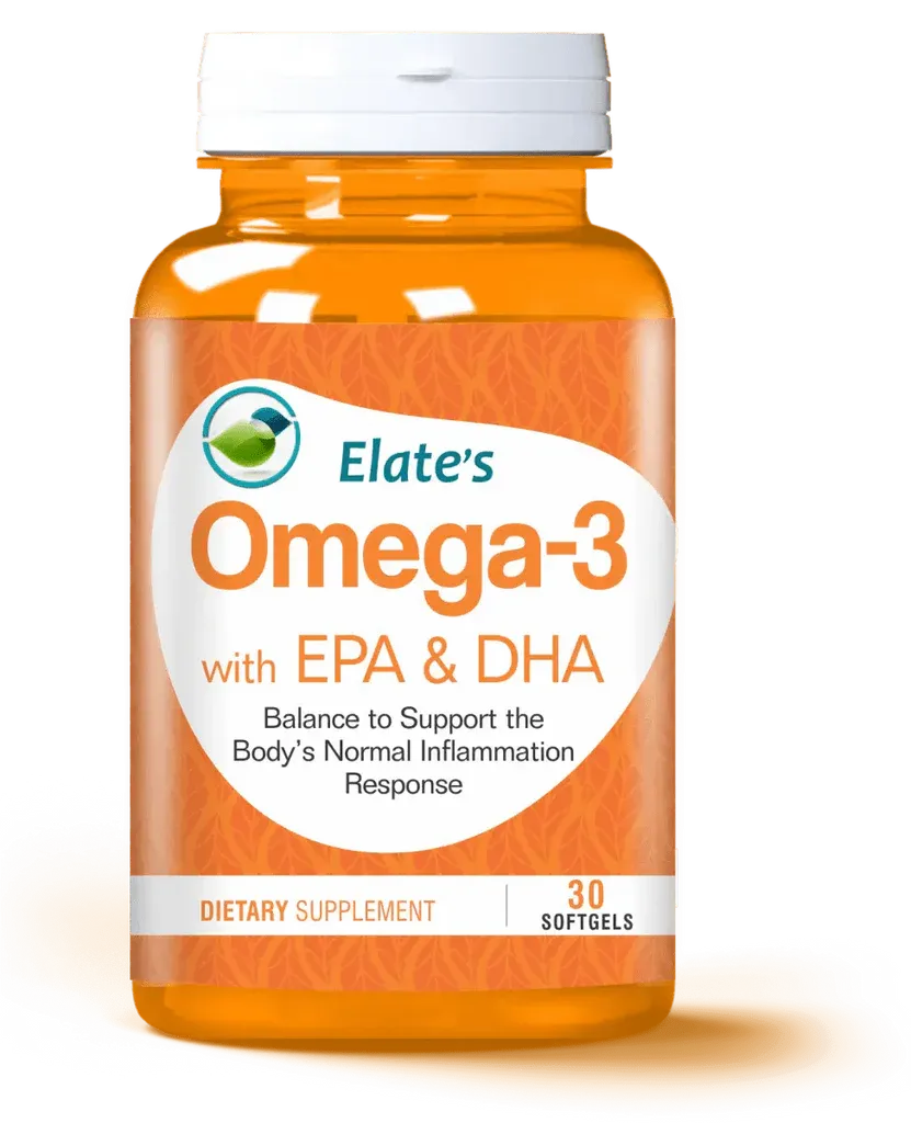 Elate’s Omega-3 Fish Oil with EPA & DHA