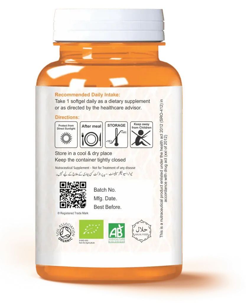 Elate’s Omega-3 Fish Oil with EPA & DHA
