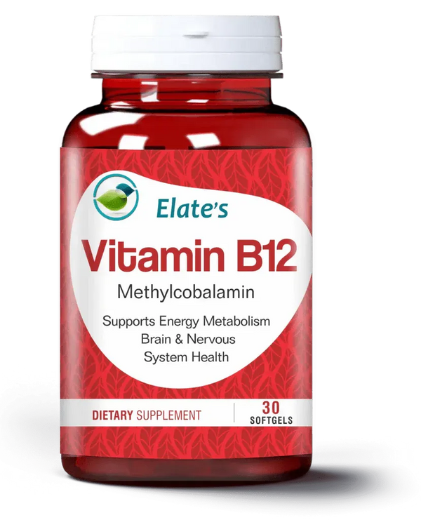 Elate’s Vitamin B12 1500 mcg Supplement