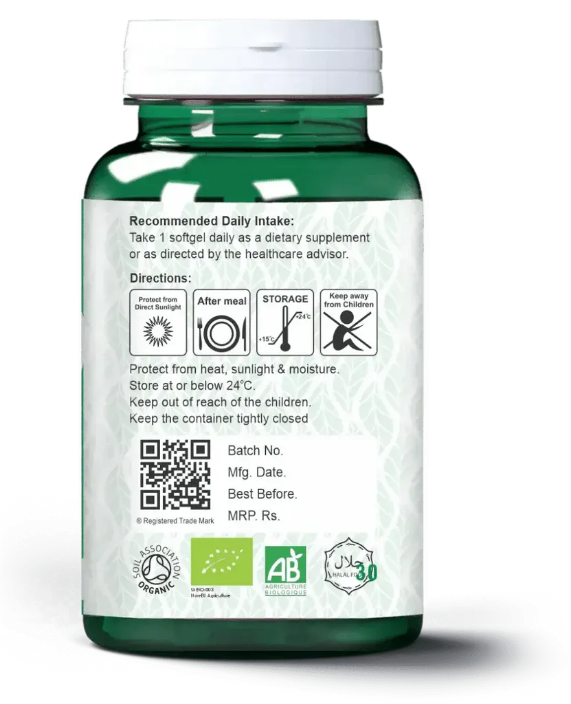Elate’s Pemsof Peppermint Oil Softgels