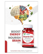 Elate’s Vitamin B12 1500 mcg Supplement
